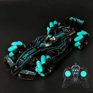 ماشین کنترلی RC مدل F1 طرح دودزا آبی remote control RC car model F1 shot 1:20 -اسباب بازی